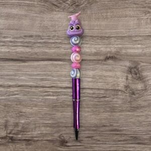 Disney Doorables Custom Pen Alice In Wonderland Cheshire Cat Standing on Head